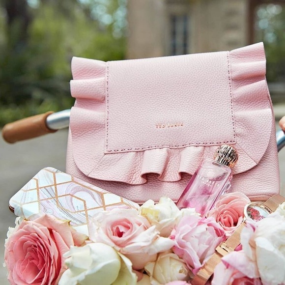 🎀ISO🎀 Ted Baker Pink Ruffle Rammira Backpack - Picture 3 of 5